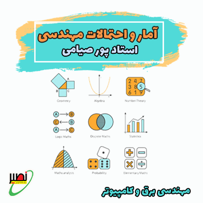 نکته و تست آمار و احتمالات مهندسی استاد پورصیامی (آفلاین) 1404