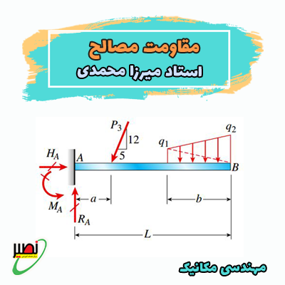 دوره نکته و تست مقاومت مصالح کنکور 1406